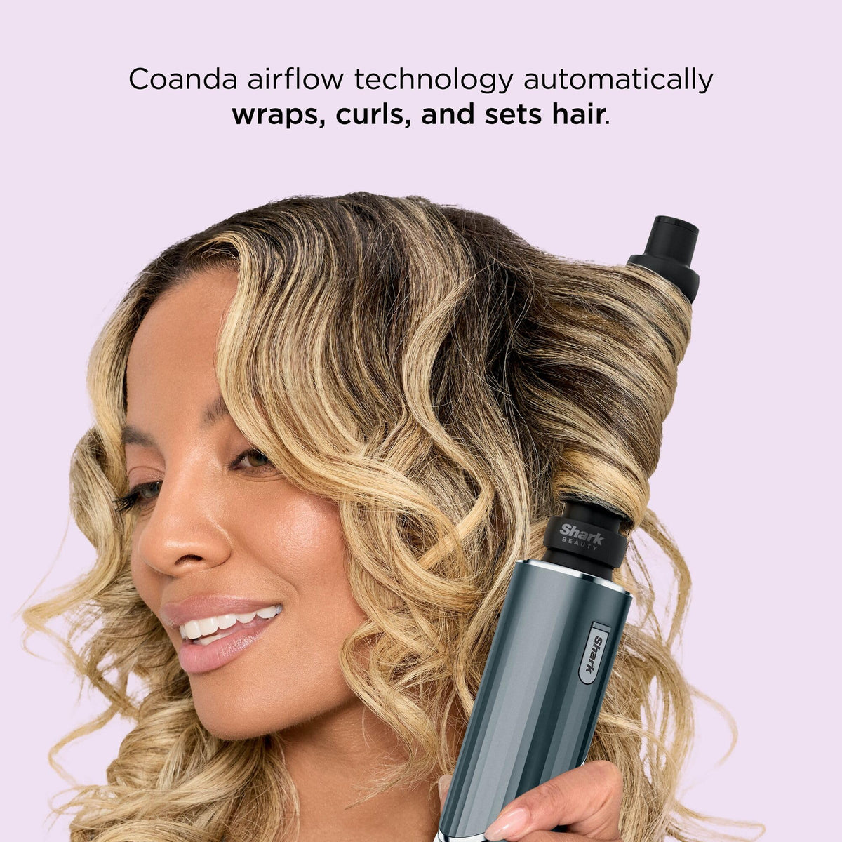 Shark FlexStyle HD456TLUK 5-in-1 Air Styler & Hair Dryer - No Heat Damage Multi-Styler Hair Tool - Damaged Box
