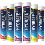Electrolytes Tablets - Hydration - 120 Tablets - Variety Fruit Flavours - 6 Tubs - Sports Drink Supplement - Damaged Box - BBE 06/2028