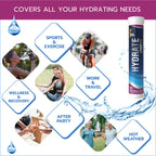 Electrolytes Tablets - Hydration - 120 Tablets - Variety Fruit Flavours - 6 Tubs - Sports Drink Supplement - Damaged Box - BBE 06/2028