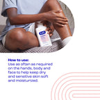 E45 Moisturising Lotion 500ml - Dry & Sensitive Skin Body Moisturiser - Daily Hydration, Reduce Redness - Damaged Box - BBE 04/2029