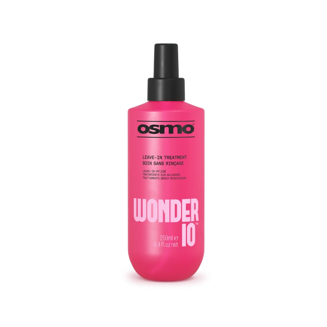 Osmo Wonder 10 Heat Protection Spray for Hair 250ml - Multi-Benefit Leave-In Treatment - New
