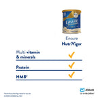 Ensure NutriVigor Vanilla Flavour Shake 400g - Nutritional Supplement Powder - Adult Protein Vitamin Drink - New - BBE 02/2029