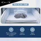 The Eye Doctor Heated Eye Mask - Dry Eyes, Blepharitis, MGD Relief - Reusable Microwave Warm Compress with Antibacterial Protection - Very Good