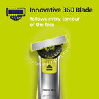 Philips Norelco OneBlade QP420/50 360 Replacement Blade - Shaver Trimmer Head Cartridge - Damaged Box