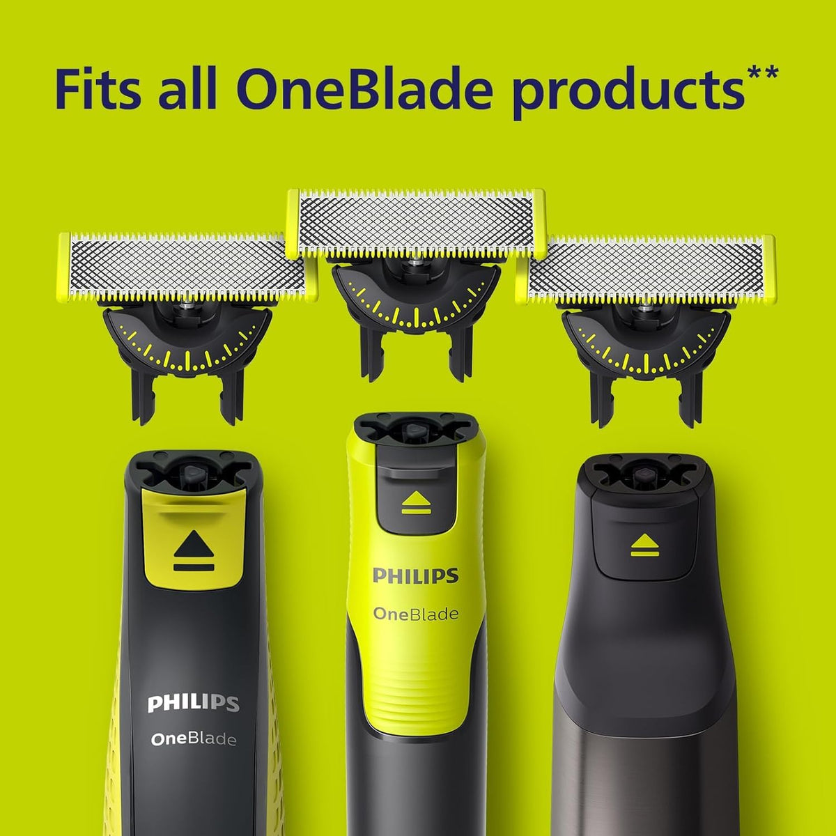 Philips Norelco OneBlade QP420/50 360 Replacement Blade - Shaver Trimmer Head Cartridge - Damaged Box