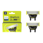 Philips Norelco OneBlade QP420/50 360 Replacement Blade - Shaver Trimmer Head Cartridge - Damaged Box