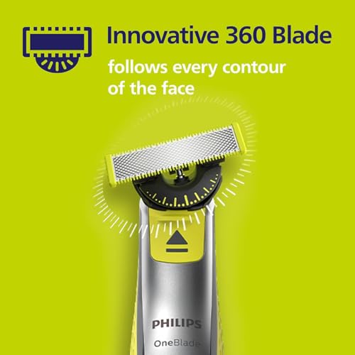 Philips Norelco OneBlade QP420/50 360 Replacement Blade - Shaver Trimmer Head Cartridge - Damaged Box