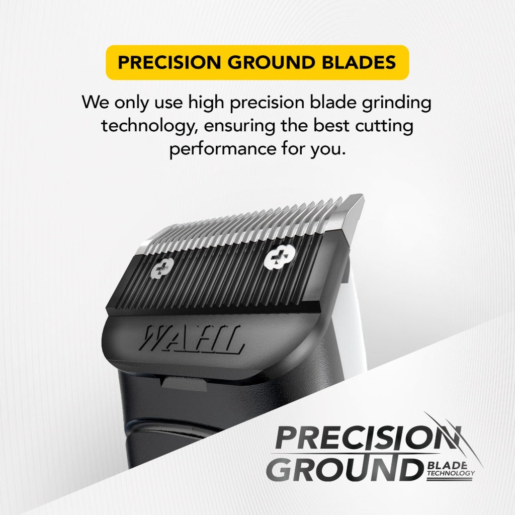Wahl Colour Pro Cordless Hair Clipper - Family Friendly, Colour-Coded Guide Combs, Rechargeable Trimmer - Like New