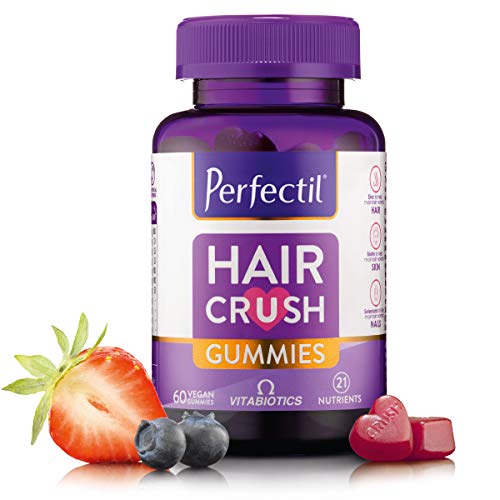 Perfectil Hair Crush Vegan Vitamin Gummies - New - BBE 12/2026