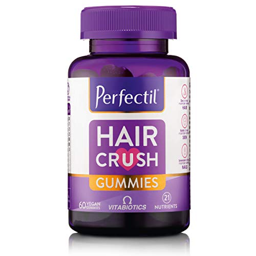 Perfectil Hair Crush Vegan Vitamin Gummies - New - BBE 12/2026
