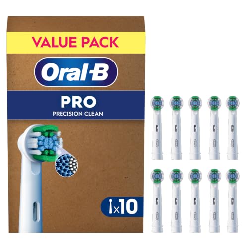 Oral-B Pro Precision Clean Electric Toothbrush Heads - 10 Pack Refills - Mailbox Friendly - New