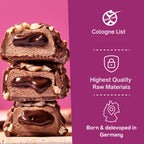 MaxiNutrition Creamy Core Protein Bar - High Protein Snack - Fat-Free, Low in Sugar - 14g Protein - Hazelnut Nougat, 200 kcal per Serving, 12 x 45g - New - BBE 08/2026