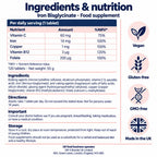 4 HER Gentle Iron Tablets 14mg Bisglycinate Iron Supplements for Women - 120 Tablets - UK Made - New - BBE 06/2029