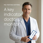 Diagnox PSA Test Kit for Men - Prostate Screening Blood Test - 1 Test Kit Home Health Check - Damaged Box - BBE 09/2028