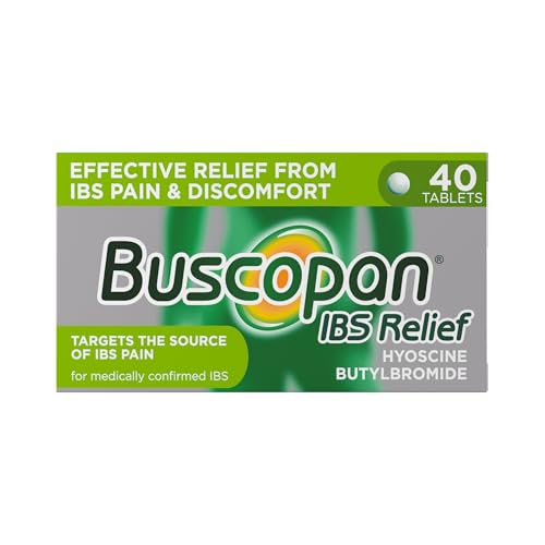 Buscopan Cramps 40 Tablets - Targeted Relief for Stomach & Belly Pain Discomfort - Damaged Box - BBE 05/2027