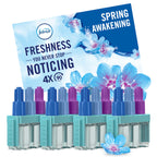 Febreze 3Volution Air Freshener Plugin Refill - Lenor Spring Awakening - 4x 20ml - Long Lasting Scent - New