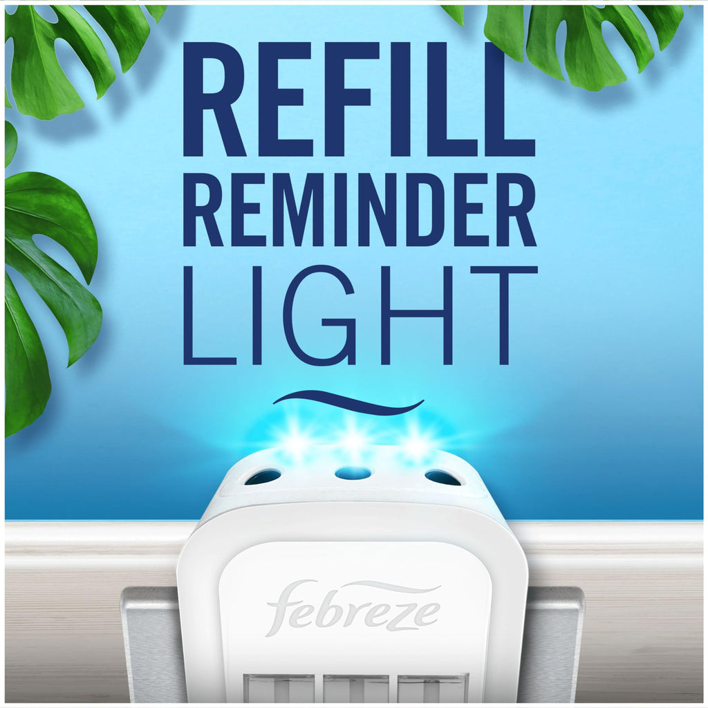 Febreze 3Volution Air Freshener Plugin Refill - Lenor Spring Awakening - 4x 20ml - Long Lasting Scent - New