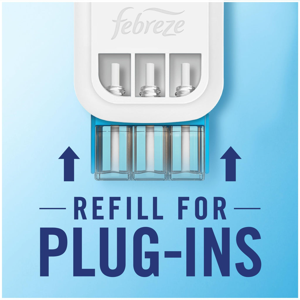 Febreze 3Volution Air Freshener Plugin Refill - Lenor Spring Awakening - 4x 20ml - Long Lasting Scent - New