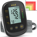 AILE Upper Arm Blood Pressure Monitor - Adjustable Cuff - 2x99 Memory Sets - Digital BP Machine - Damaged Box