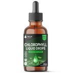 New Leaf Products Liquid Chlorophyll Drops for Water 100ml - High Strength 100mg Chlorophyll Drink - 100 Servings UK Made - Damaged Box - BBE 08/2027