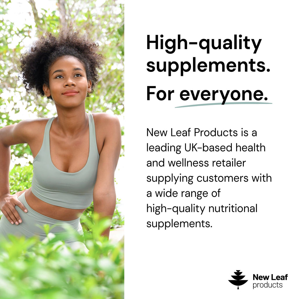 New Leaf Products Liquid Chlorophyll Drops for Water 100ml - High Strength 100mg Chlorophyll Drink - 100 Servings UK Made - Damaged Box - BBE 08/2027