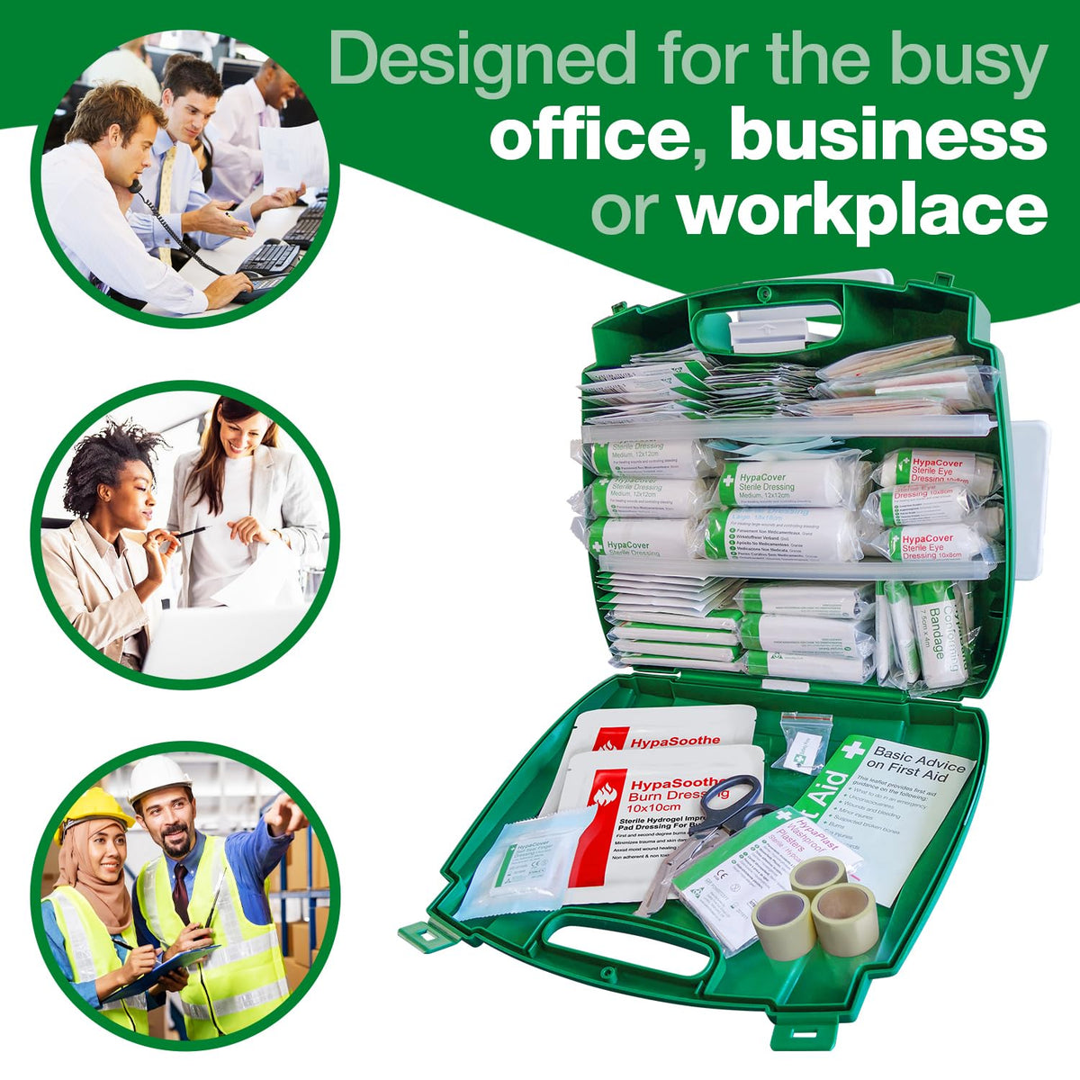 Safety First Aid Group Evolution Plus Workplace First Aid Kit - BS 8599 Compliant - Large Business Kit - New