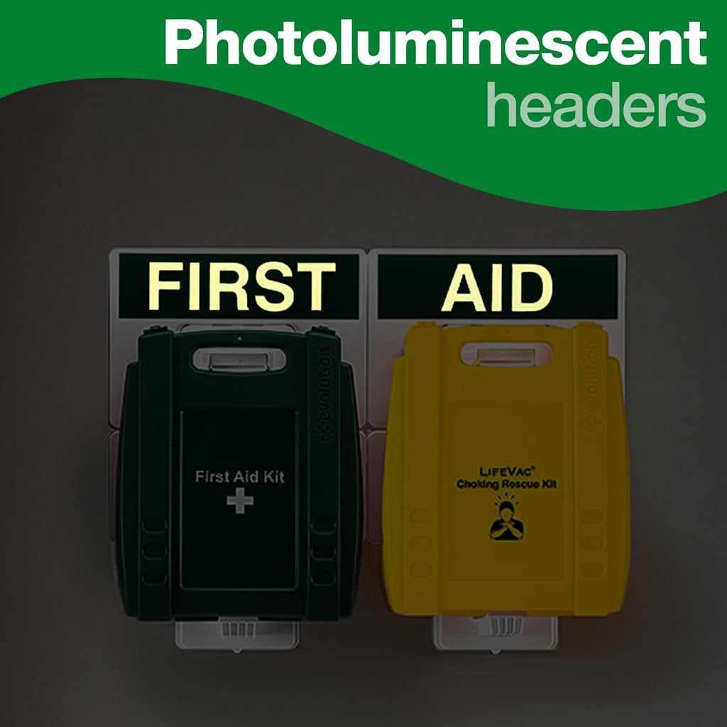 Safety First Aid Evolution LifeVac & British Standard First Aid Kit Point - Emergency Choking Device Wall Mount - New