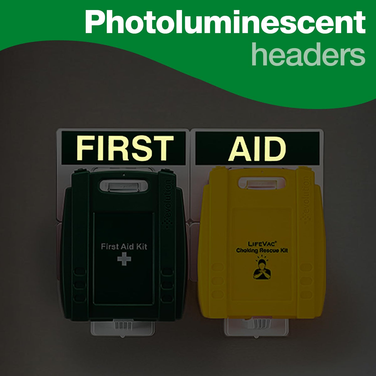 Safety First Aid Evolution LifeVac & British Standard First Aid Kit Point - Emergency Choking Device Wall Mount - New