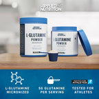 Applied Nutrition L-Glutamine Powder - Amino Acid for Muscle Recovery & Immune Support - Unflavoured 250g - New