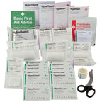Safety First Aid Group Workplace First Aid Kit Refill - BS 8599 Compliant - Small - Health & Safety Supplies - New