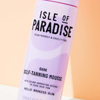 Isle of Paradise Self-Tanning Mousse - Bronzed Glow Dark - 200ml Vegan Fake Tan Body Lotion - Damaged Box