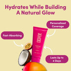 Coco & Eve Sun-Kissed Gradual Tanning Lotion - 200ml Natural Sunless Tanner Moisturiser - 72H Hydration, Streak-Free, Hyaluronic Acid - Damaged Box