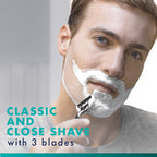 Gillette Mach3 Razor UEFA Champions League Edition - 12 Refills - Men's Shaving System - Damaged Box