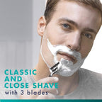 Gillette Mach3 Razor UEFA Champions League Edition - 12 Refills - Men's Shaving System - Damaged Box