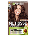 Garnier Nutrisse Ultra Color Permanent Hair Dye 4.15 Iced Coffee Brown - Long-Lasting Hair Colourant Kit - Damaged Box