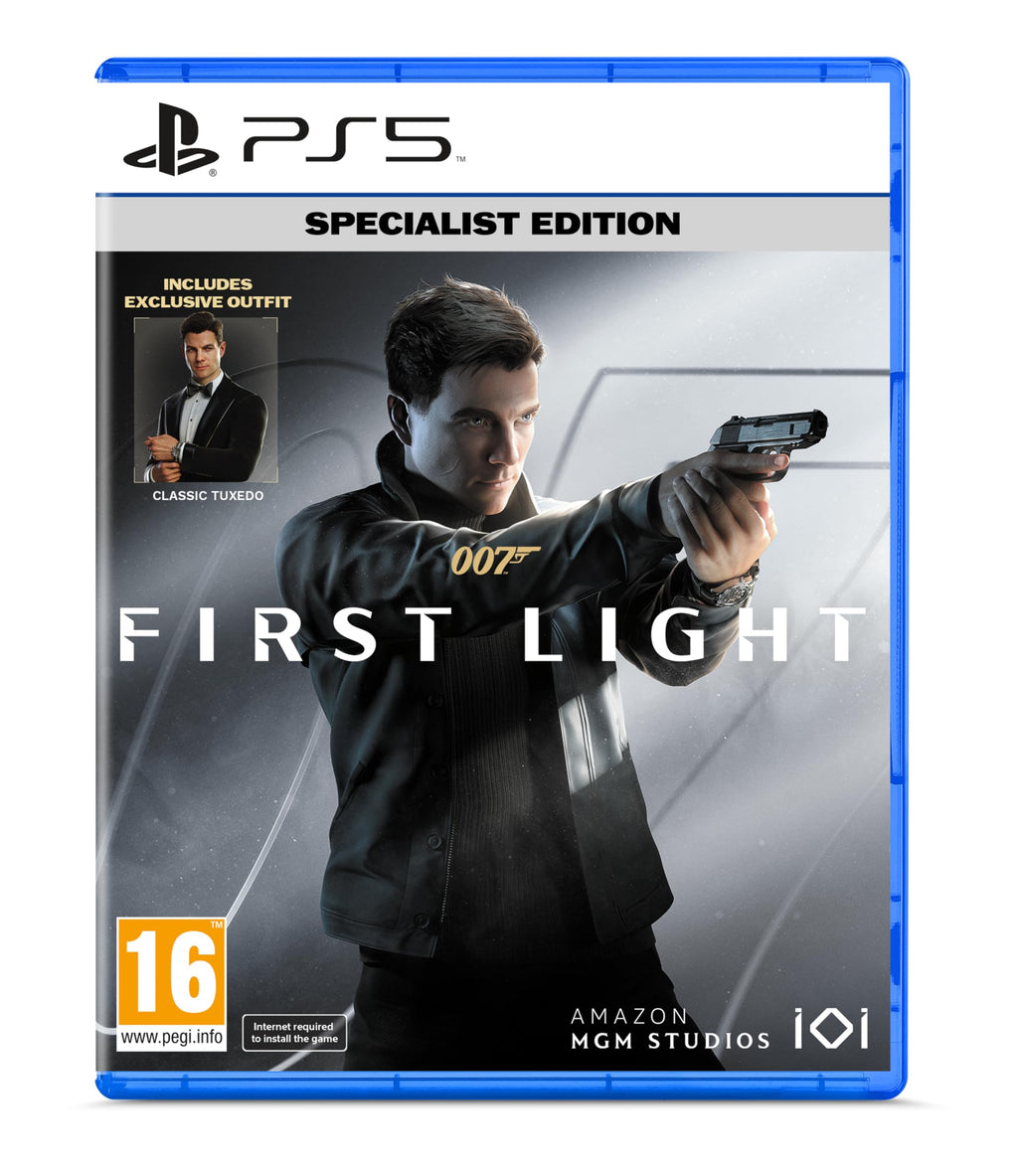 PS5 007 First Light Legacy Edition - PlayStation 5 Game - James Bond Action Adventure - Like New