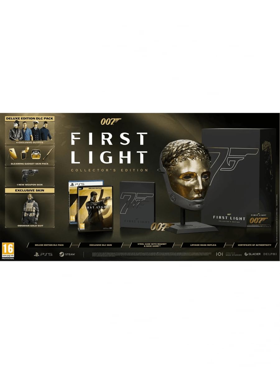 PS5 007 First Light Legacy Edition - PlayStation 5 Game - James Bond Action Adventure - Like New