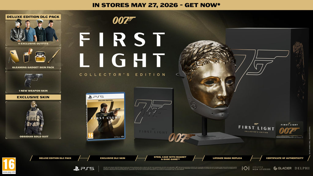 PS5 007 First Light Legacy Edition - PlayStation 5 Game - James Bond Action Adventure - Like New