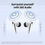 Samsung Galaxy Buds3 FE - Black Wireless Bluetooth In-Ear Headphones Earbuds - Like New