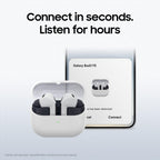 Samsung Galaxy Buds3 FE - Black Wireless Bluetooth In-Ear Headphones Earbuds - Like New