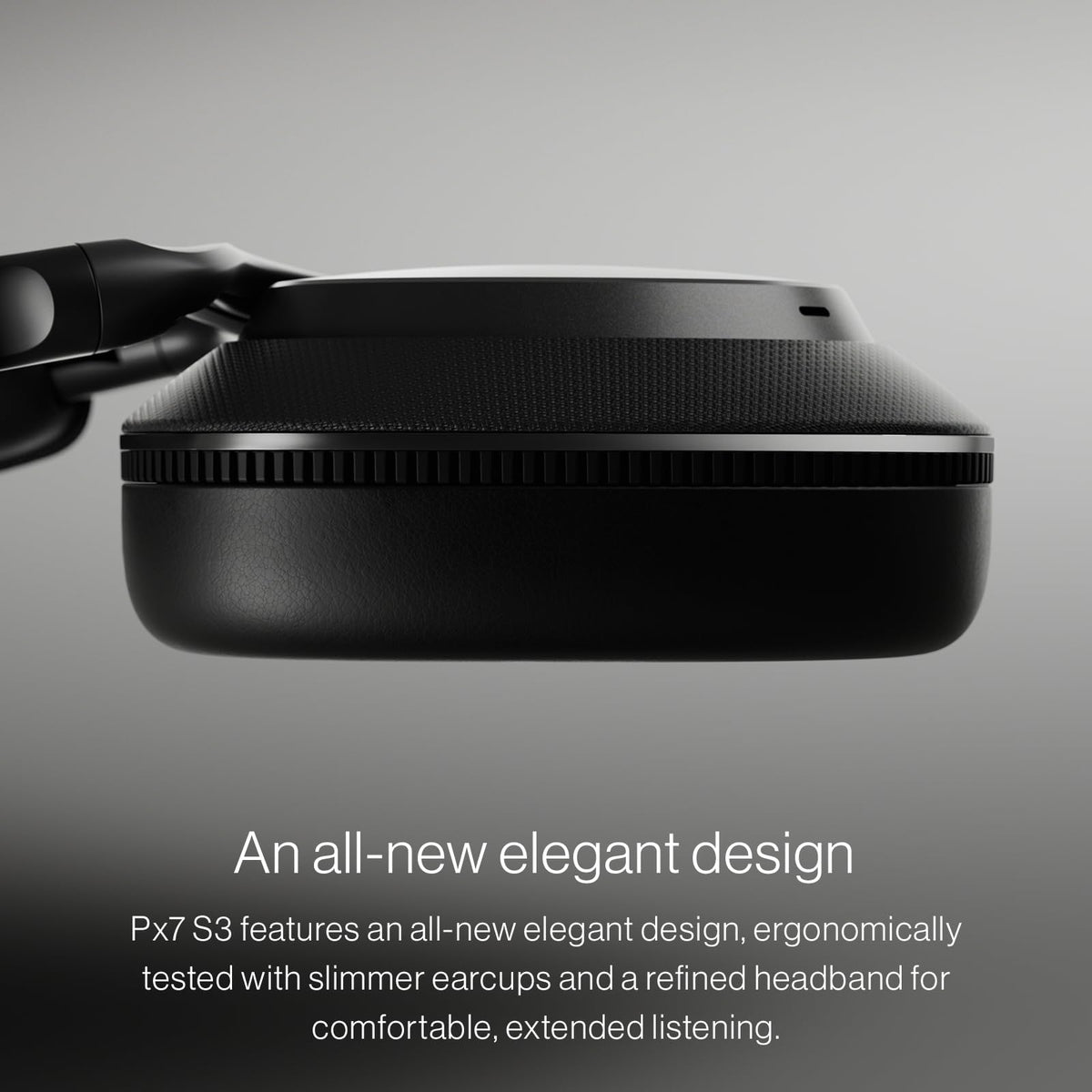 Bowers & Wilkins PX7 S3 Noise Cancelling Wireless Bluetooth Headphones Over-Ear Black - Like New