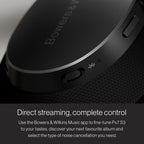 Bowers & Wilkins PX7 S3 Noise Cancelling Wireless Bluetooth Headphones Over-Ear Black - Like New