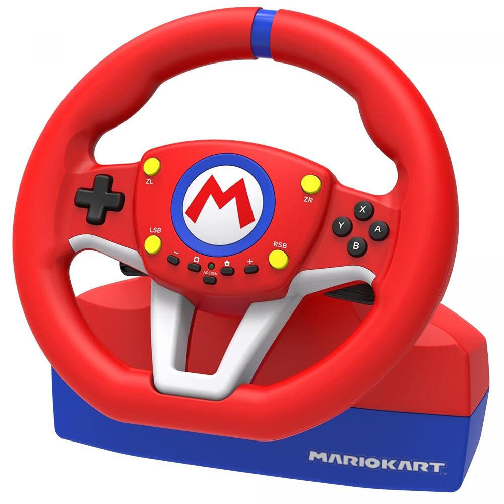 HORI Nintendo Switch Mario Kart Racing Wheel Pro Mini - Gaming Steering Controller - Like New
