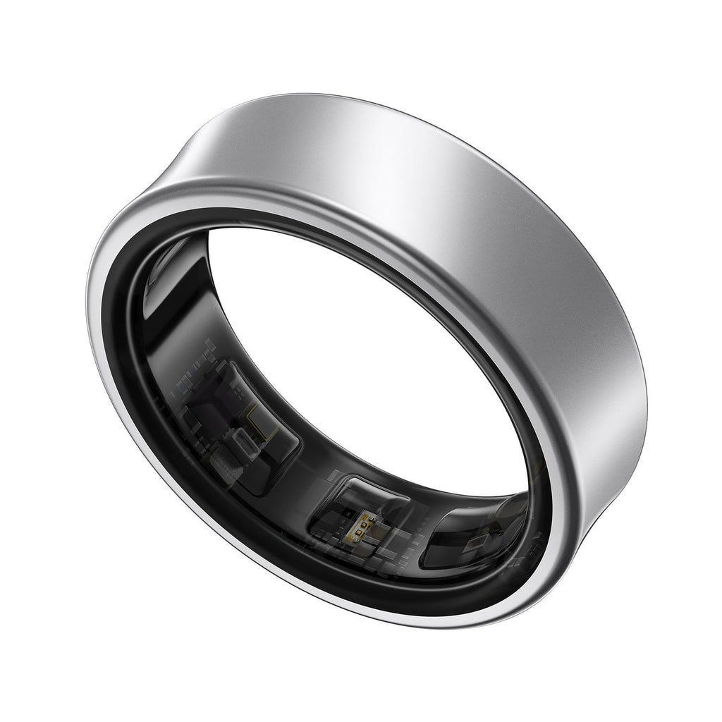 Samsung Galaxy Ring Size 9 Silver Smart Health Tracker Wearable Device - Like New
