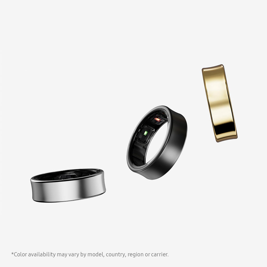 Samsung Galaxy Ring Size 9 Silver Smart Health Tracker Wearable Device - Like New
