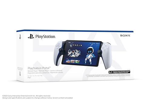 PLAYSTATION Portal Remote Player - White Handheld Gaming Console for PS5 - Like New