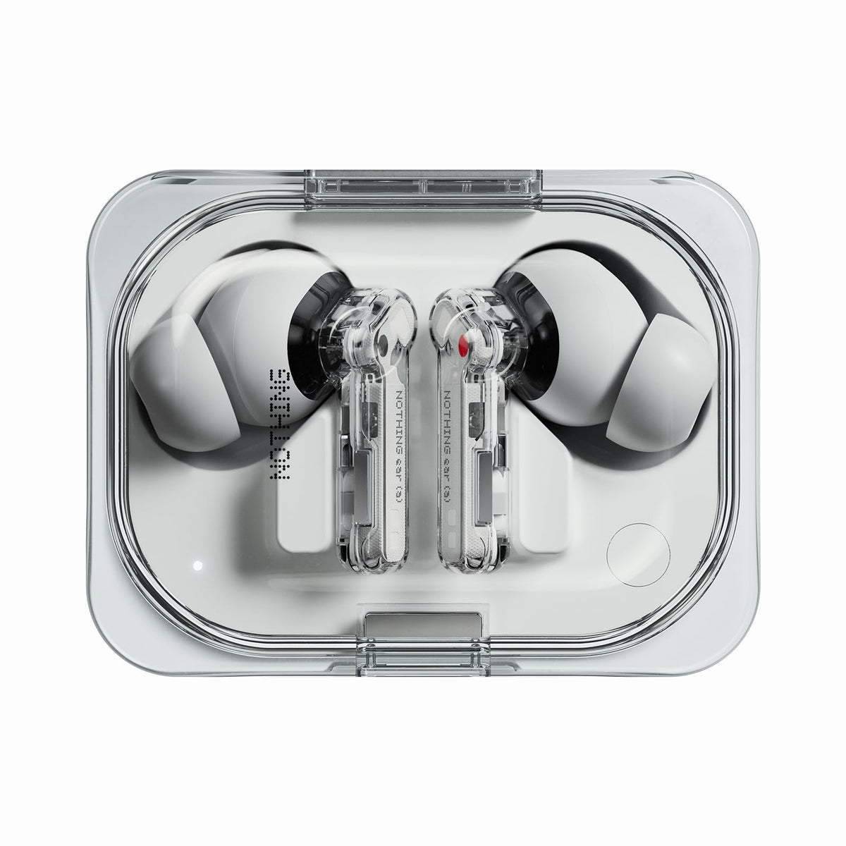 NOTHING Ear (a) Wireless Bluetooth In-Ear Headphones White Noise Cancelling Earbuds - Like New