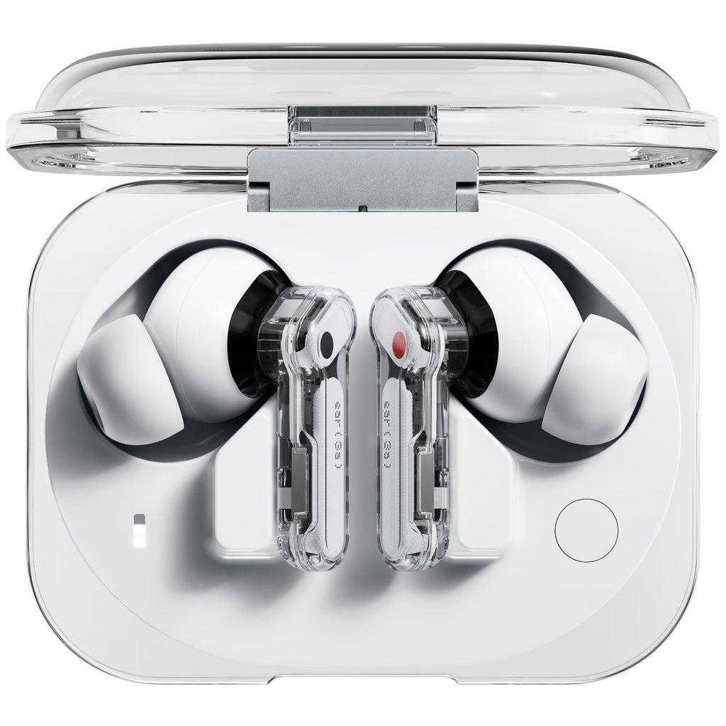 NOTHING Ear (a) Wireless Bluetooth In-Ear Headphones White Noise Cancelling Earbuds - Like New