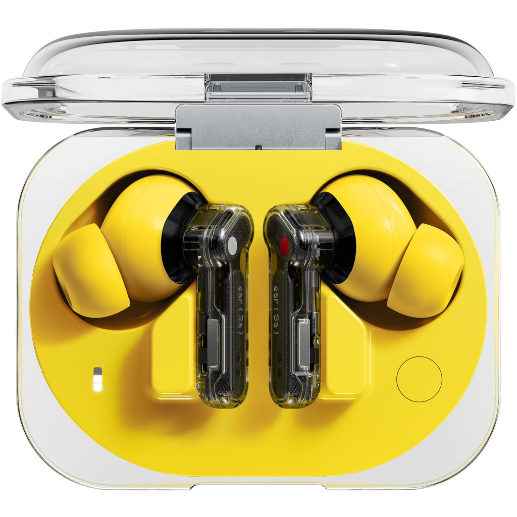 NOTHING Ear (a) Wireless Bluetooth In-Ear Headphones White Noise Cancelling Earbuds - Like New