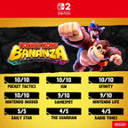 Nintendo Donkey Kong Bananza - Nintendo Switch Game - 2 Player Co-op Adventure - Like New
